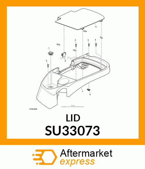 COVER, COVER, LOADCENTER SU33073