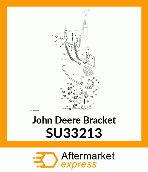 BRACKET, R2 JOYSTICK, OOS SU33213