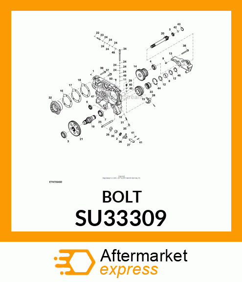 SCREW, FLANGED, METRIC SU33309