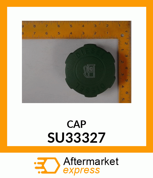 FILLER CAP, GREEN SU33327