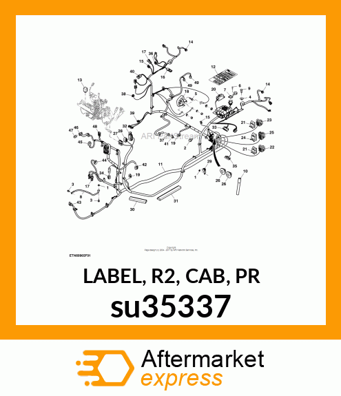 LABEL, R2, CAB, PR su35337