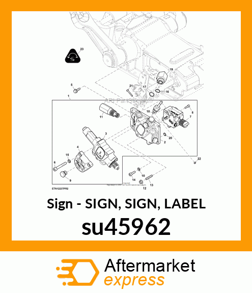 SIGN, SIGN, LABEL su45962