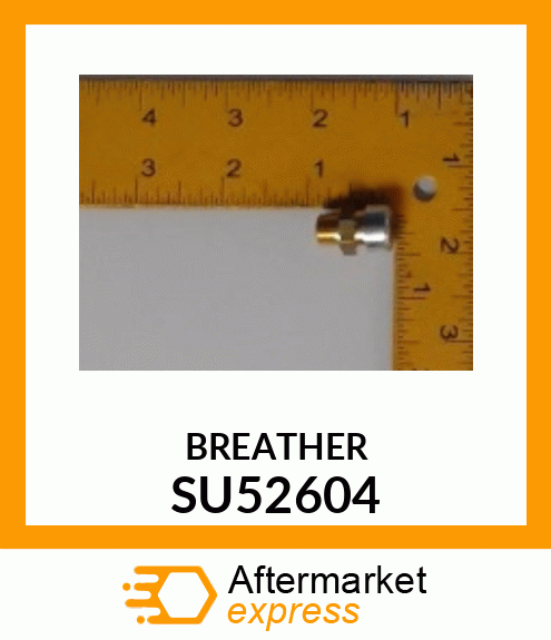 Breather - BREATHER, OIL BREATHER PLUG SU52604