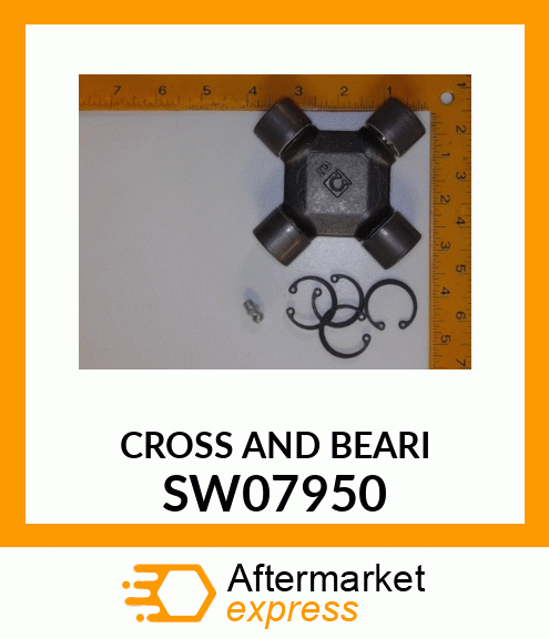 CROSS amp; BEARING KIT SW07950