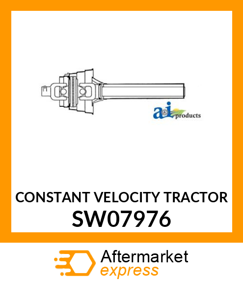 CONSTANT VELOCITY TRACTOR SW07976