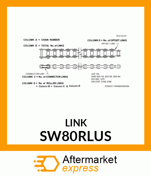 80 ROLLER LINK SW80RLUS