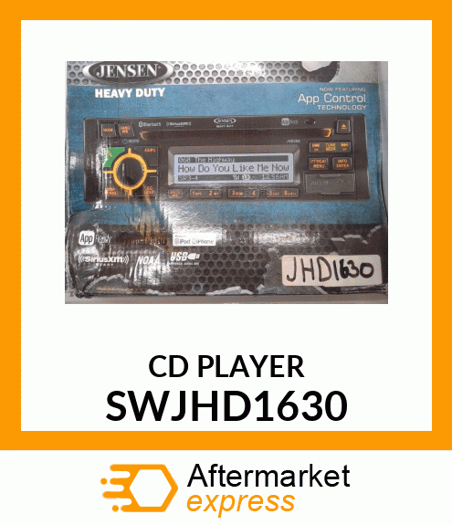 Radio - AM/FM/WB/SAT/IPOD STEREO SWJHD1630