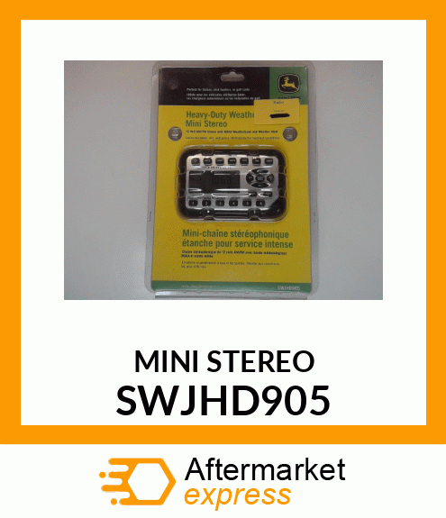 Radio - RADIO, MINI WATERPRF AM/FM/WX SWJHD905