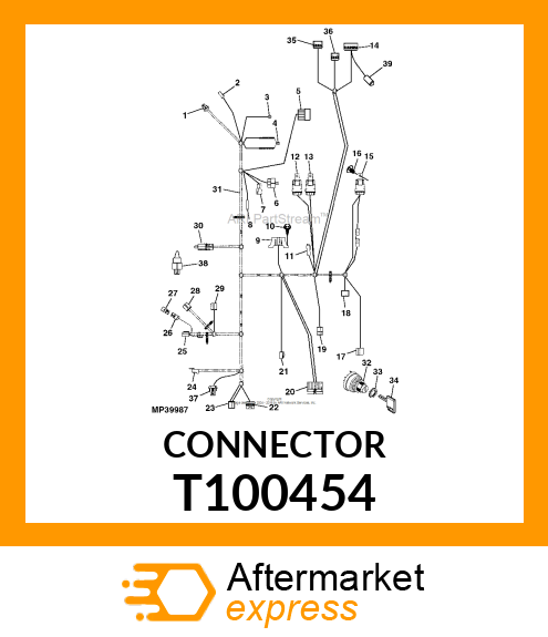 BODY, LINE CONNECTOR T100454