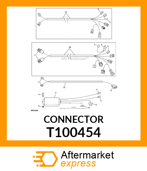 BODY, LINE CONNECTOR T100454