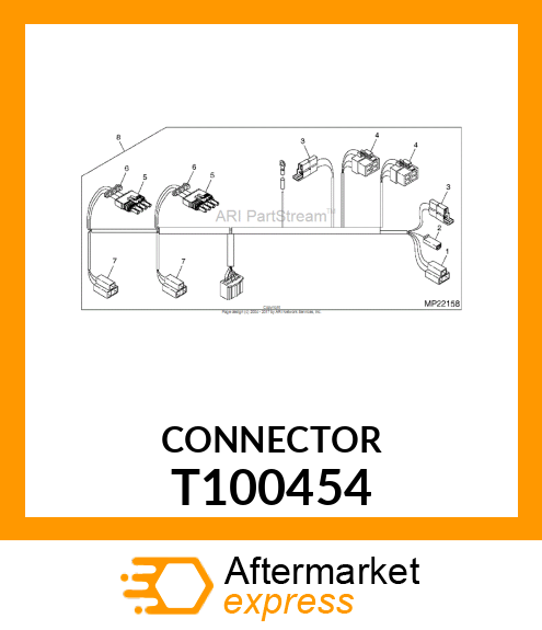 BODY, LINE CONNECTOR T100454