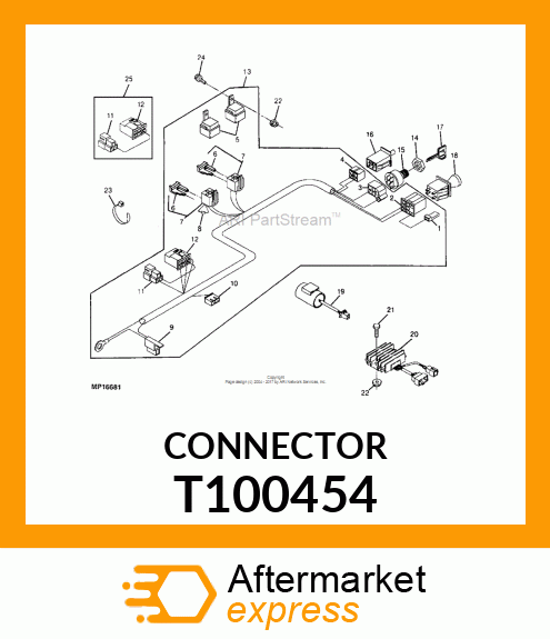 BODY, LINE CONNECTOR T100454