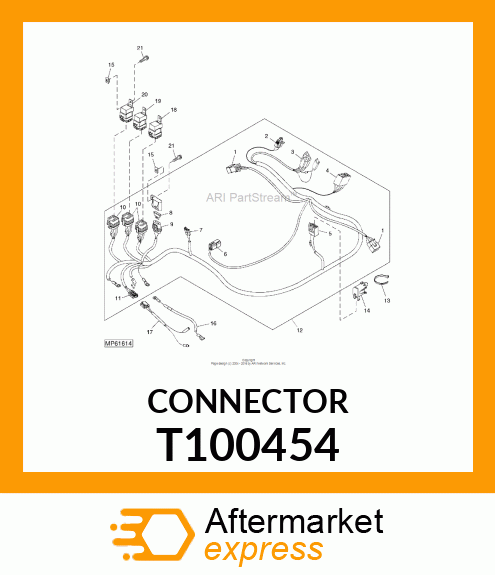 BODY, LINE CONNECTOR T100454