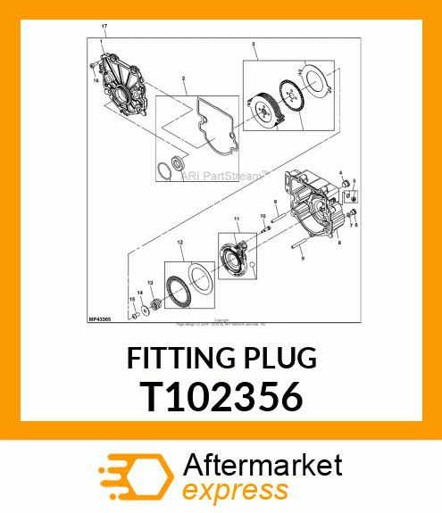 PLUG,HEX WITH O T102356