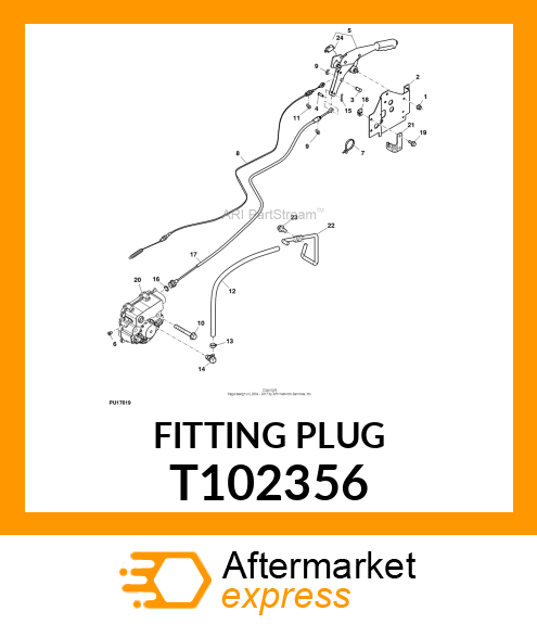 PLUG,HEX WITH O T102356