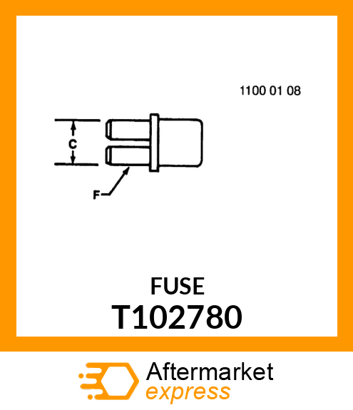 BREAKER, CIRCUIT 25 AMP T102780