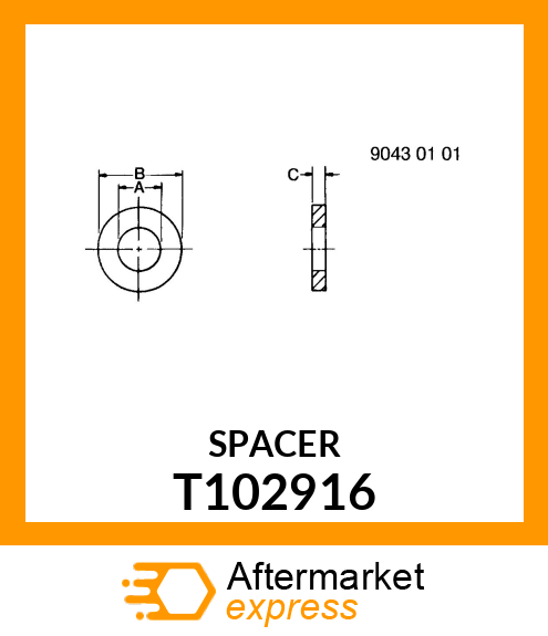 SPACER T102916