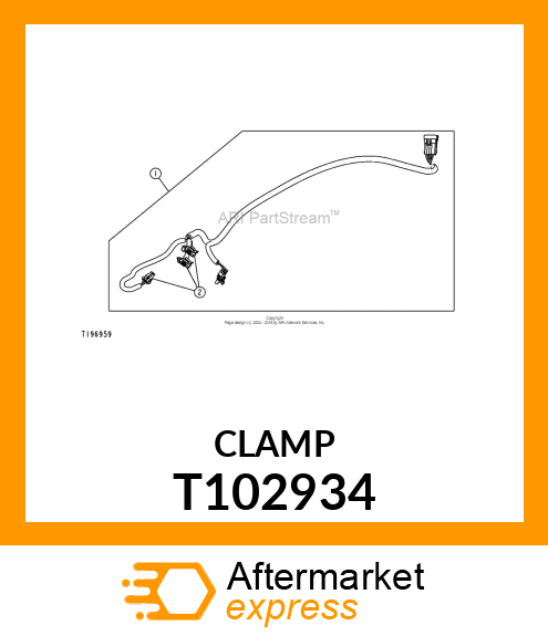 CLAMP,CUSHIONED NEOPRENE HOSE CLAMP T102934