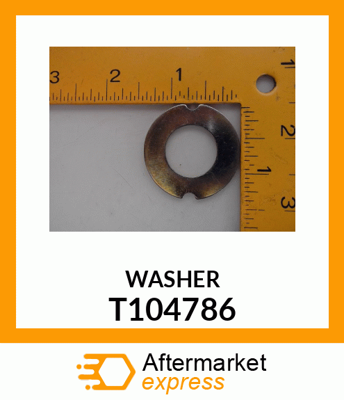 WASHER,SEAL RETAINER T104786