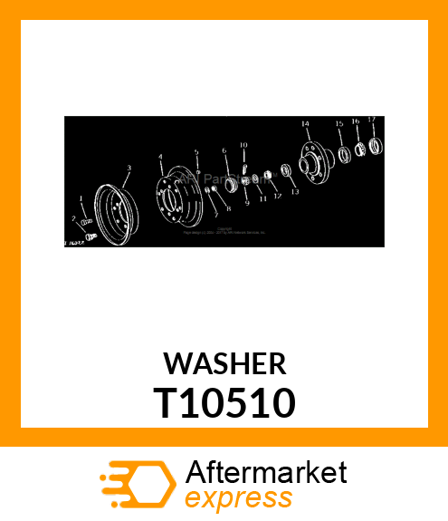 WASHER T10510