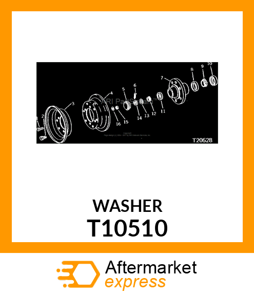 WASHER T10510