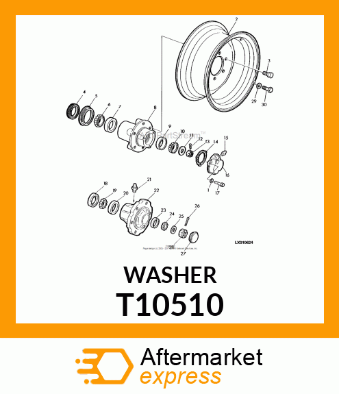 WASHER T10510