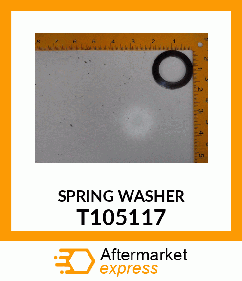 WASHER, SPRING, CONICAL SPRING CONI T105117