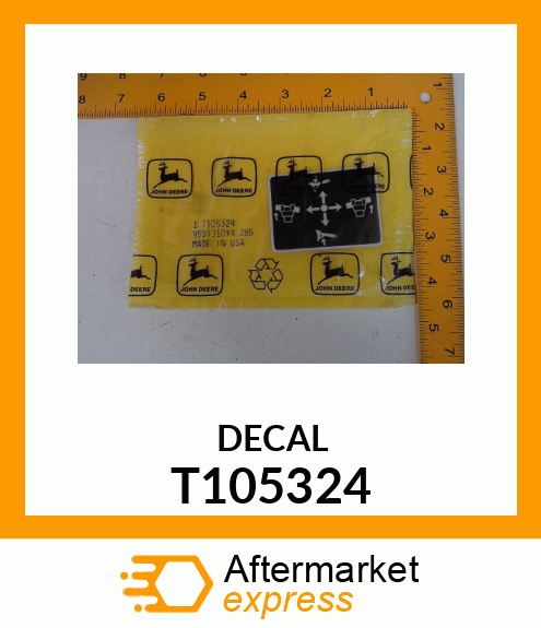 LABEL, BLADE CONTROL T105324