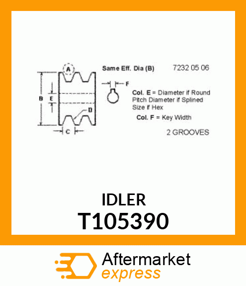 IDLER T105390