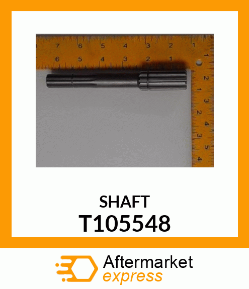 SHAFT, PUMP DRIVE T105548