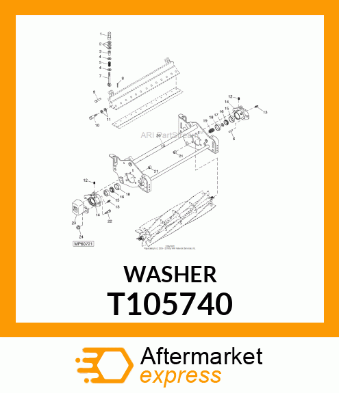 WASHER,SPECIAL T105740