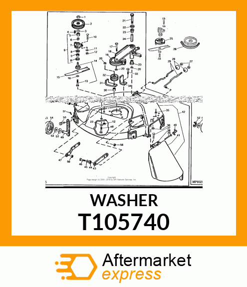 WASHER,SPECIAL T105740