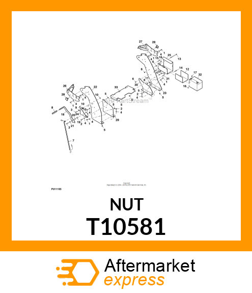 NUT,LOCK T10581