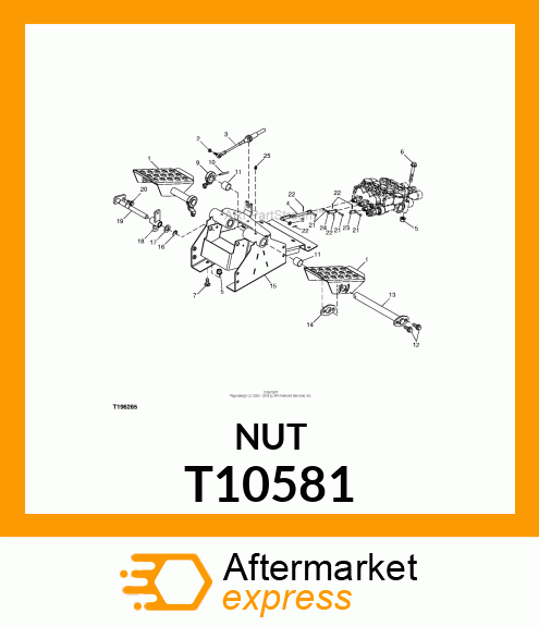 NUT,LOCK T10581