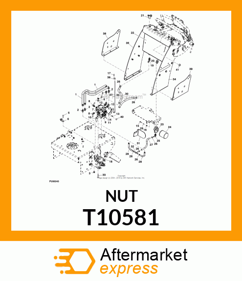 NUT,LOCK T10581