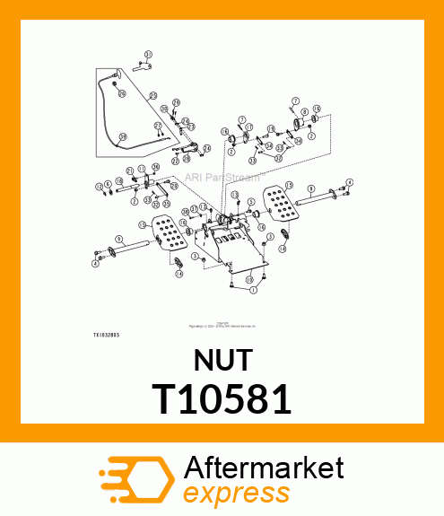 NUT,LOCK T10581