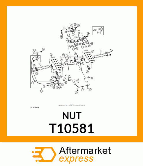 NUT,LOCK T10581