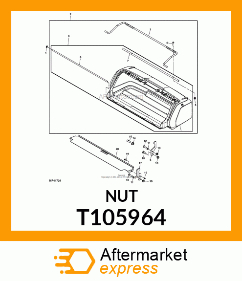 NUT,PUSH T105964