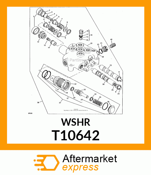 WASHER,STOP T10642