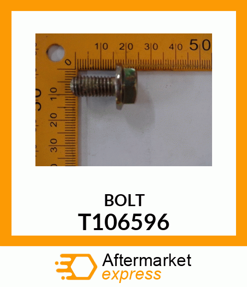 SCREW,HEX FLANGE HEAD,SELF LOCKING T106596