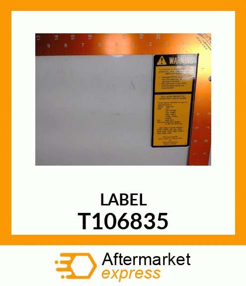 LABEL,ROPS T106835