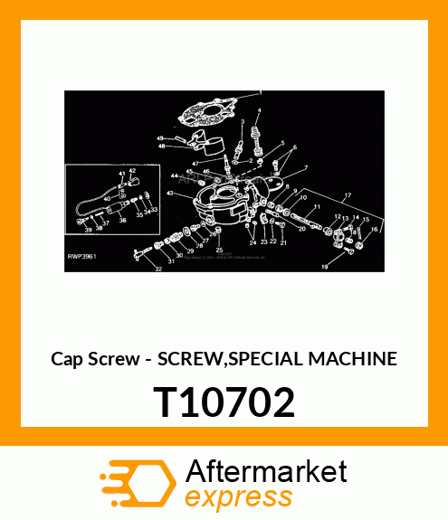 Capscrew T10702