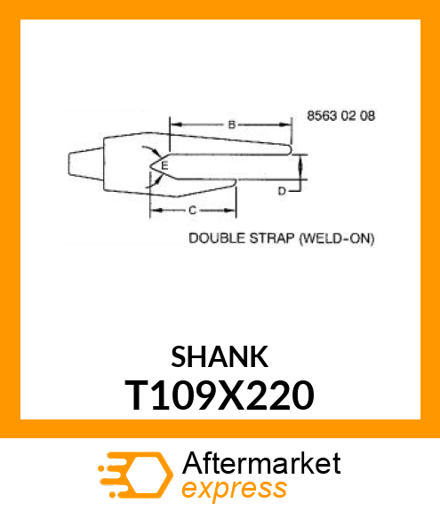 SHANK T109X220