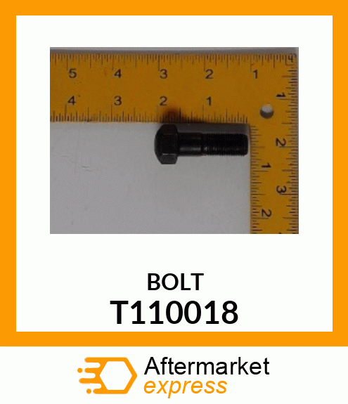 BOLT, SHOE T110018