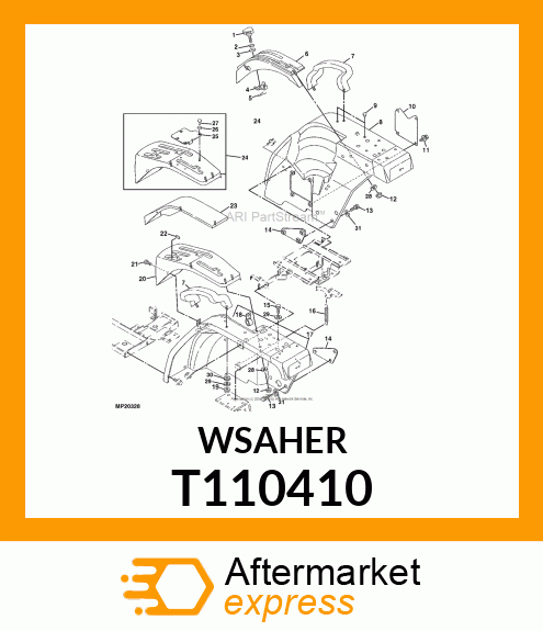 WASHER 3 T110410