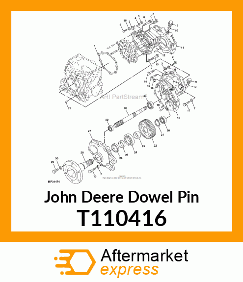 PIN, DOWEL T110416