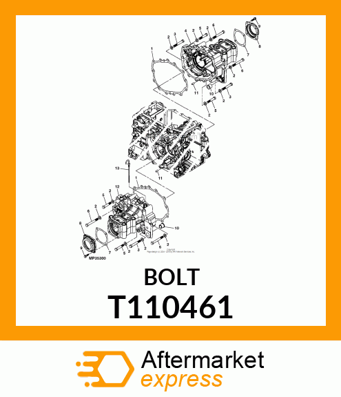 BOLT, BOLT 14 X 110 T110461