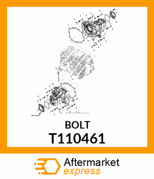 BOLT, BOLT 14 X 110 T110461