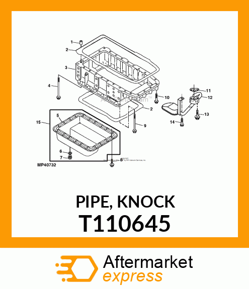 PIPE, KNOCK T110645