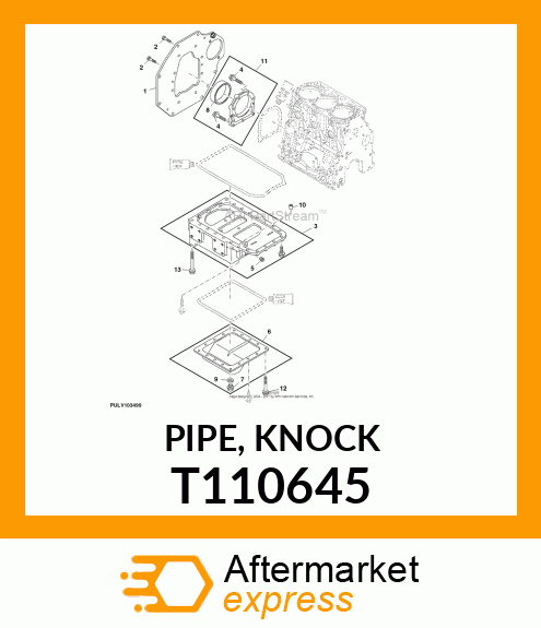 PIPE, KNOCK T110645